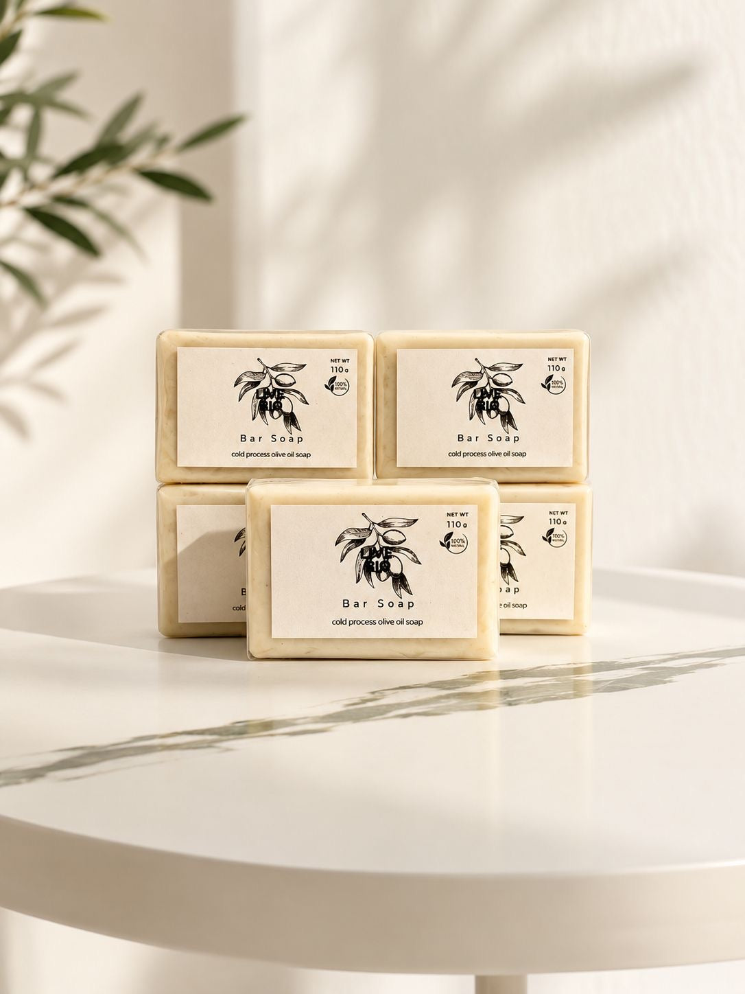 Organic olive oil soap