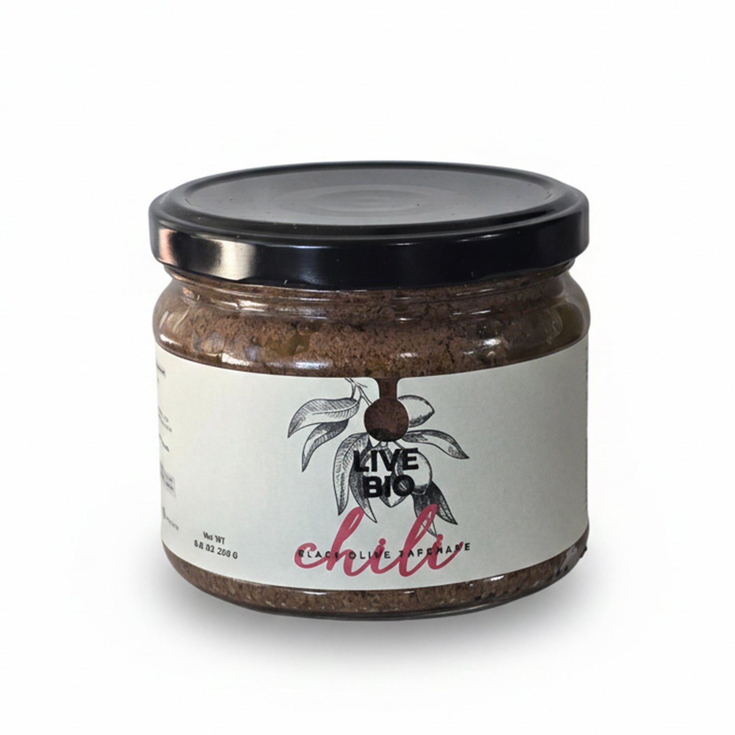 Hot chili black olive tapenade